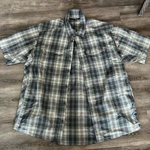 Sitka gear short sleeve button up flannel. XL